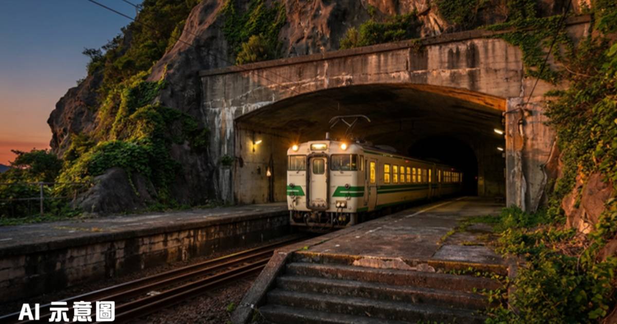 日本神秘車站月台藏身隧道口｜背後歷史讓人唏噓