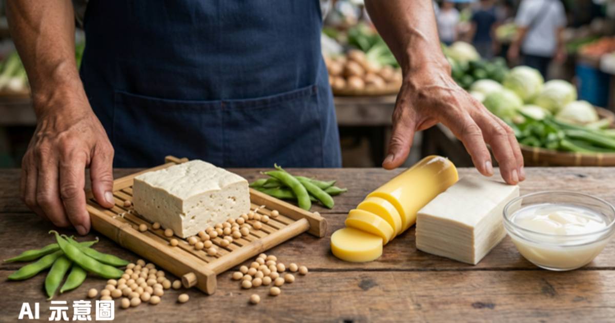 菜販曝3大假豆腐真相｜雞蛋豆腐非豆腐 網民震驚