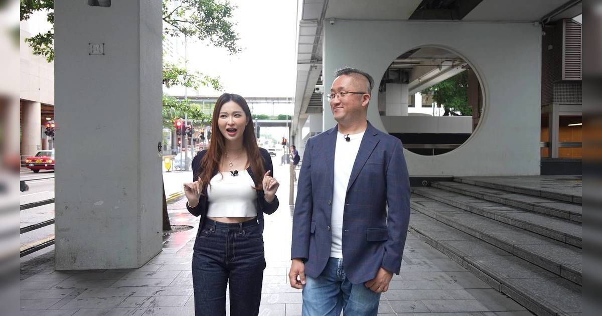 美食新聞報道 ｜ 伍倩彤挑戰中環巨無霸快餐！面有難色驚呼似「藥水」嚇親美食家二代？