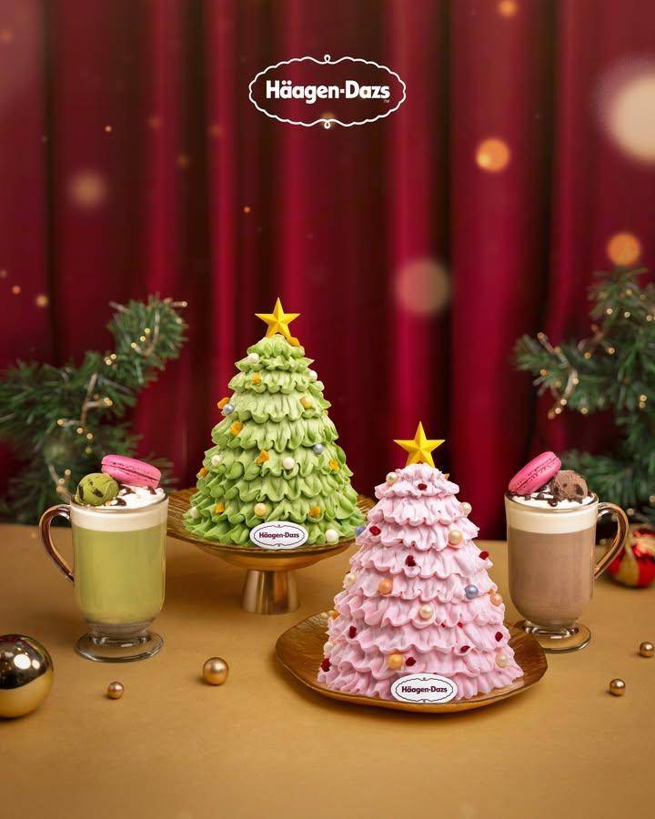 🎄期間限定！Häagen-Dazs™ 聖誕許願樹雪糕蛋糕！🍦✨
聖誕節就…