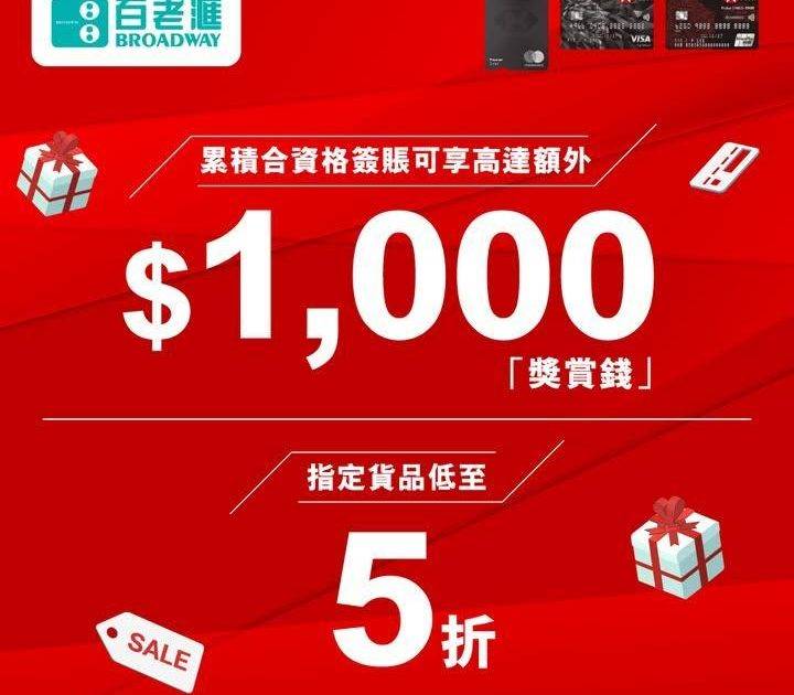 【百老滙 x 滙豐信用卡新年開運激賞🧧｜紅噹噹激抵優惠🔥】
​
新年到～係…