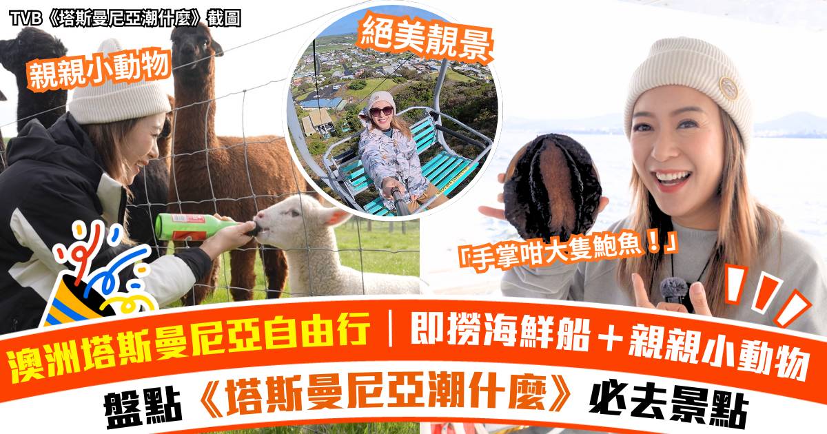 澳洲自由行｜《塔斯曼尼亞潮什麼》11大必去景點:即撈海鮮船+親親小動物