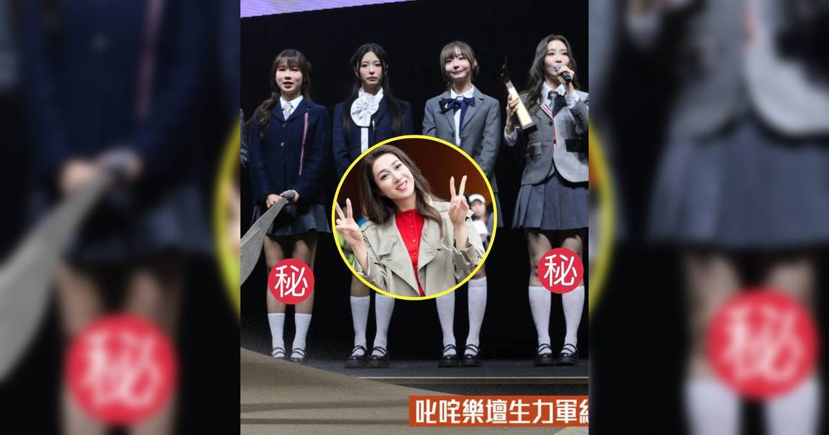 叱咤 得獎女團膝頭哥引熱議  鍾嘉欣「雙嬰臉」經典重現江湖