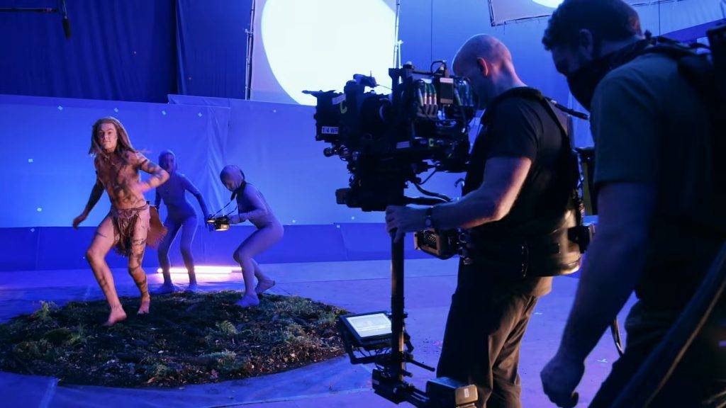 阿凡達3 柯麥隆 Making OF 相片(圖片來源:youtube@Avatar)