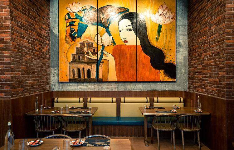 春庭越調 – 尖沙咀餐廳 必食招牌安格斯牛湯河+越式蟹肉石斑春卷+椰香海膽煎脆餅+越式虎蝦刺身+烤紐西蘭有機蠔+蟹肉配法式豬肉抹醬