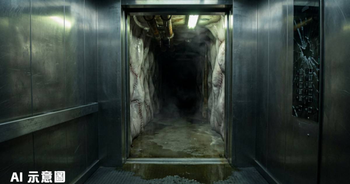 深夜加班女搭電梯失控直墜神秘樓層｜門外驚現恐怖走廊真相震撼