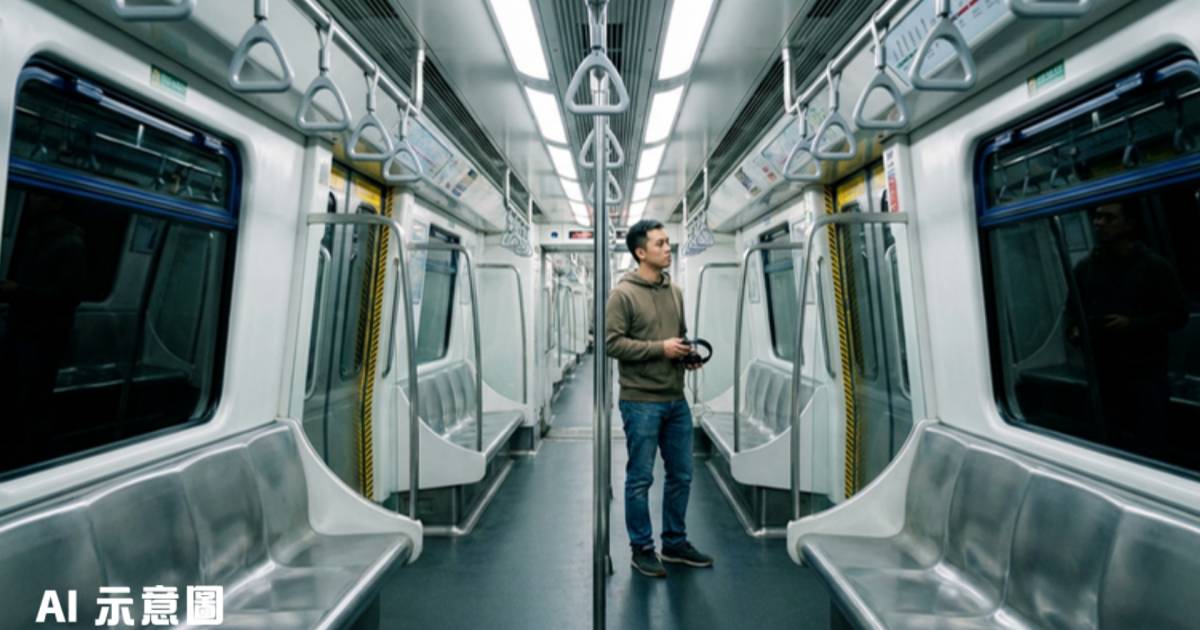 港男專心聽歌搭港鐵到尾站沒下車｜意外闖入神秘地方 畫面超詭異