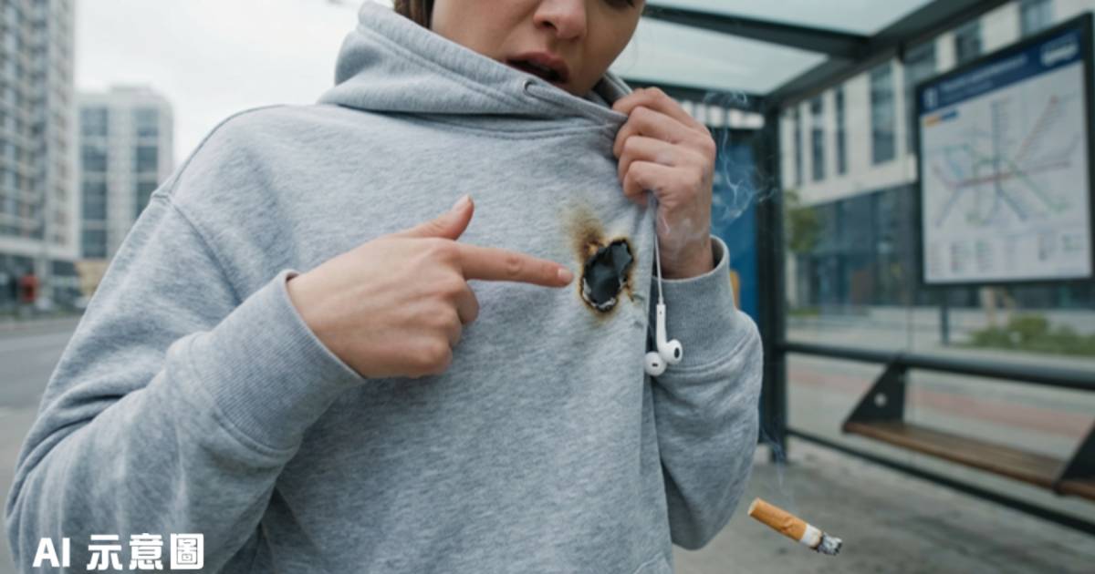 女生等巴士遭空降煙頭焫穿外套｜網民鬧爆：燒死咁多人仲亂掟