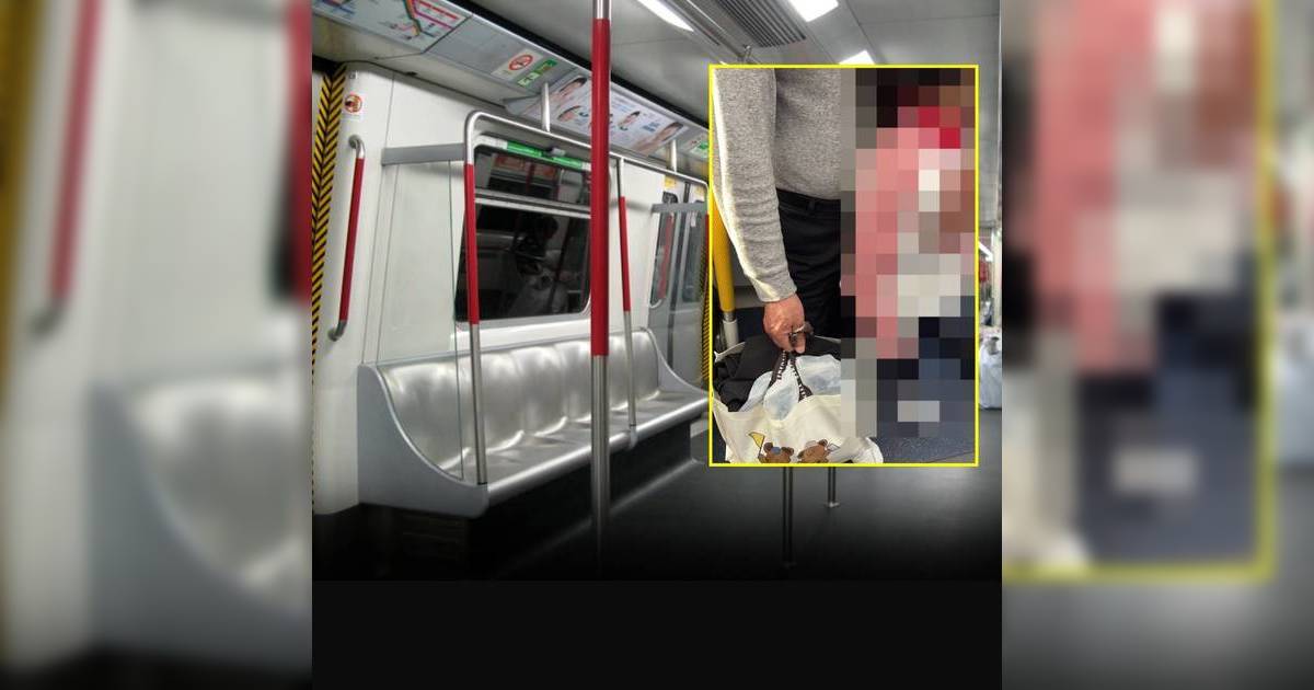 港鐵阿伯手放女童胸前疑有不當動作 網民認出女童就讀小學籲舉報