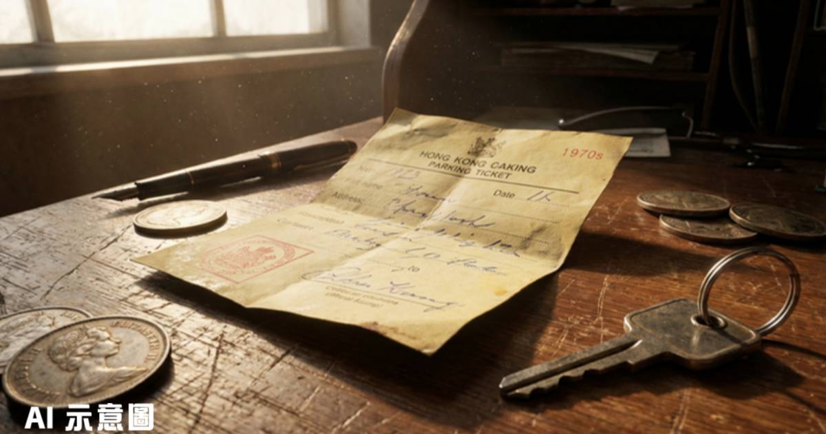 1973年違泊罰單曝光｜30元天價罰款網民震驚：當時打工仔都冇30元一日