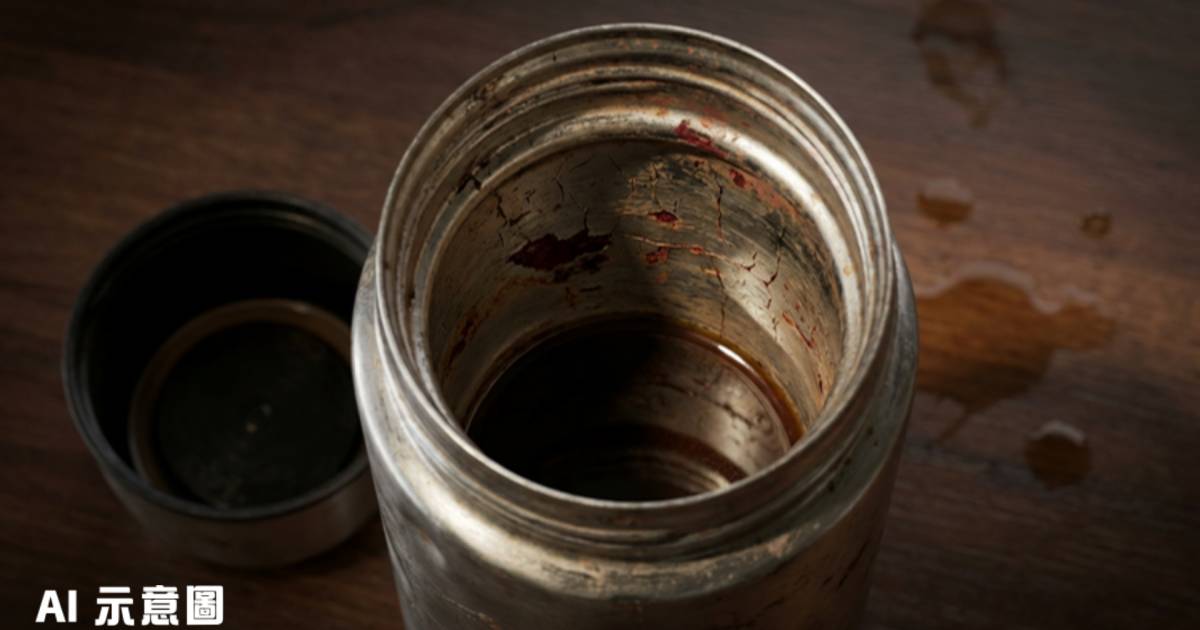 50歲男用保溫杯載1飲品10年｜鉛中毒腦退化1年內離世