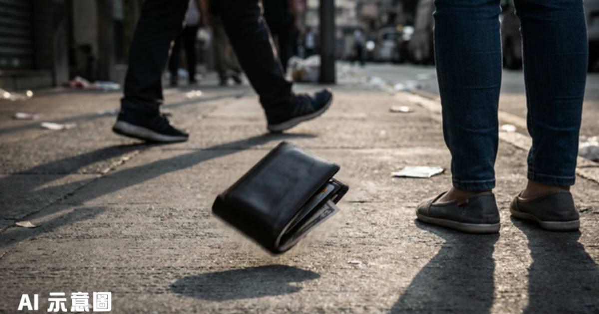 旺角男子扮跌銀包搭訕女性｜連續兩次遇同一人　網民揭真相震驚