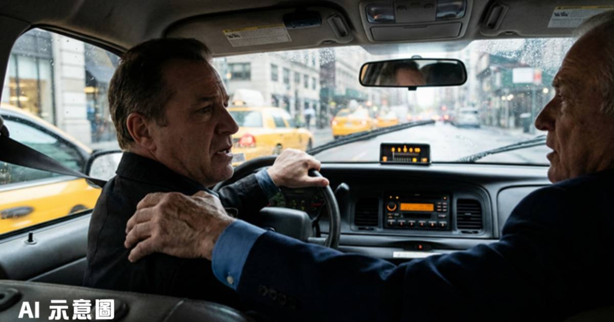 63歲醉漢的士內狂踢箍頸1分半鐘｜司機單手揸軚驚險畫面曝光