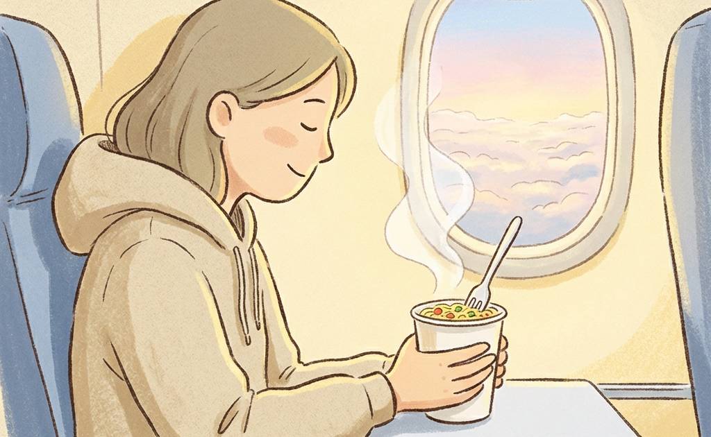 廉航機上叫杯麵終極指南：價錢種類點餐禮儀及空姐真心話全攻略