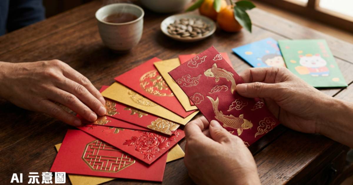 派利是12大禁忌曝光｜新婚夫婦要派4封 利是封顏色用錯觸犯大忌