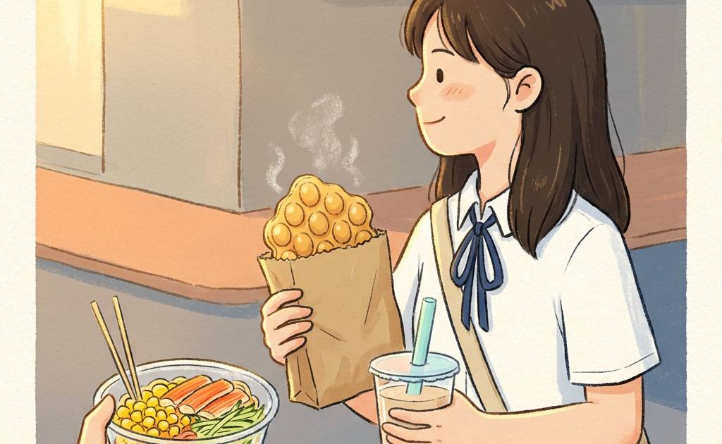 00後回憶殺！盤點撈冷麵台式手搖等放學必食小食你的青春回憶是哪個？