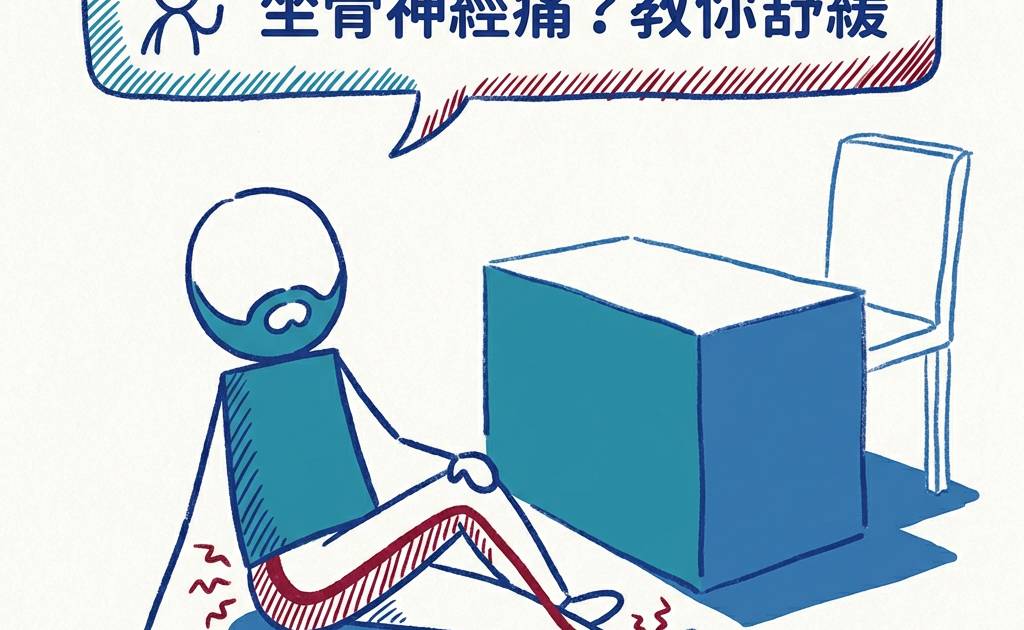 坐骨神經痛全攻略：由症狀成因到治療運動告別腰痛腳麻