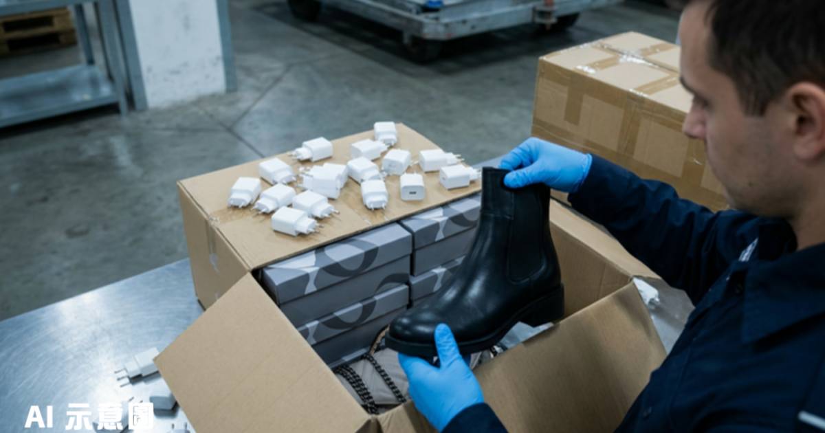 海關機場搜4200件冒牌DIOR貨｜價值280萬偽裝電線轉插器出口