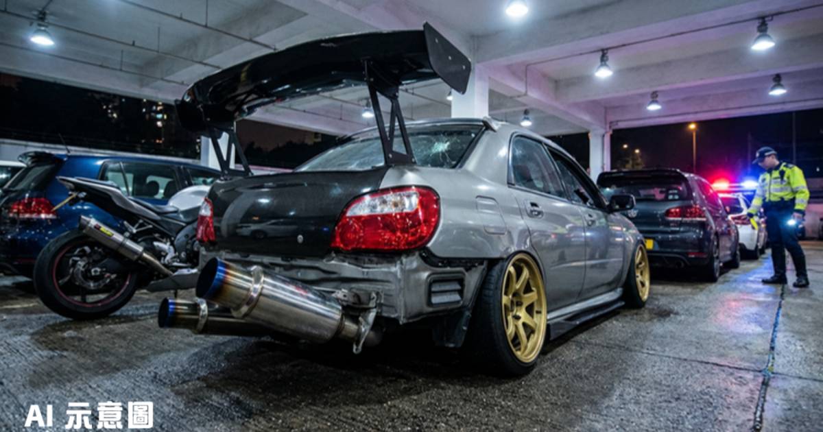 農曆年前警方9日大掃蕩｜拘14男意外揭4通緝犯 18改裝車被扣