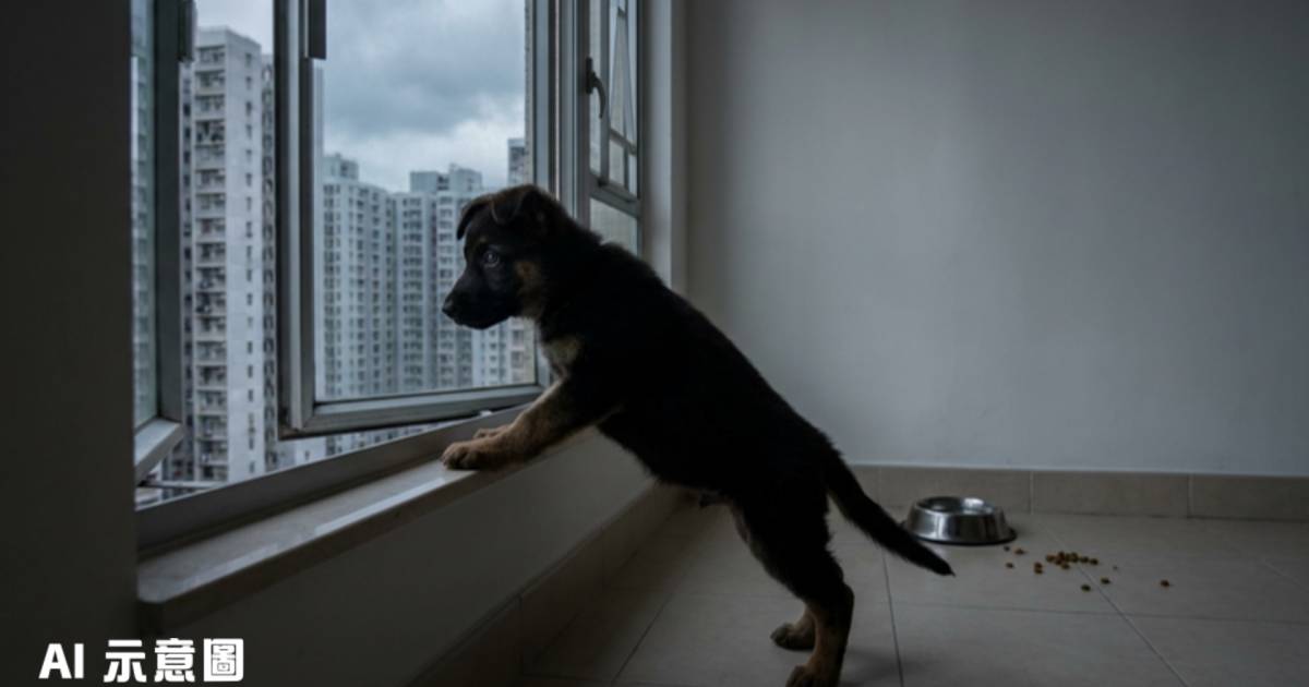 將軍澳3個月大狼狗墮斃｜狗主外遊託友照顧 28歲男涉虐畜被捕