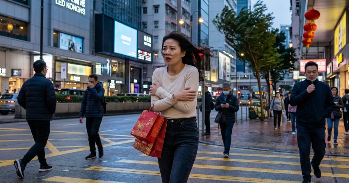 季候風年廿九晚突襲！年初一氣溫急降｜天文台預測天氣逆轉：市民拜年點算？