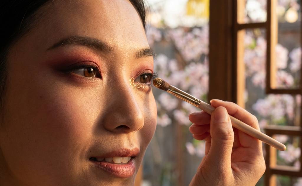 開運妝容｜馬年必畫「桃花妝」！化妝師教路：眼影用這顏色＋顯白唇膏推介