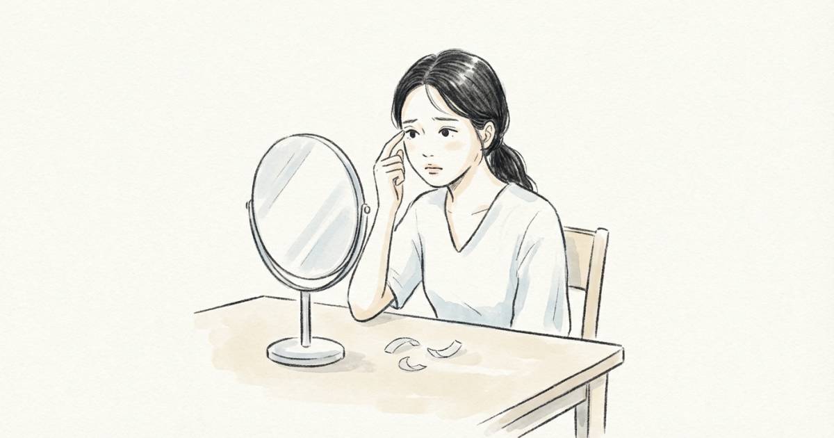 【眼皮鬆弛】雙眼皮貼貼得多會垂？拆解4大成因及改善方法