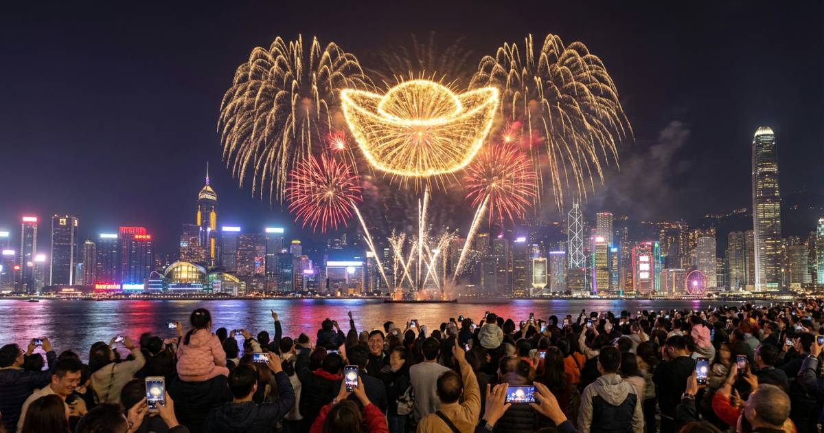 大年初二煙花匯演｜維港上演「馬到功成」8大亮點！港九封路時間懶人包