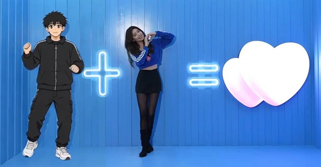 廖倬竩 東張西望 廖倬竩到訪以愛情為主題的「馬上戀愛街」。(圖片來源:TVB)