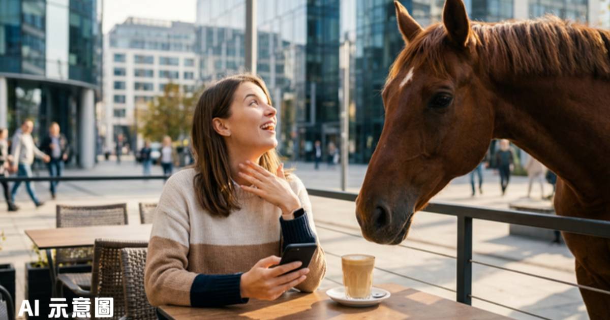 女生分享馬年創意祝福語｜「發財Horse」爆紅網絡 網民改歌詞玩轉諧音