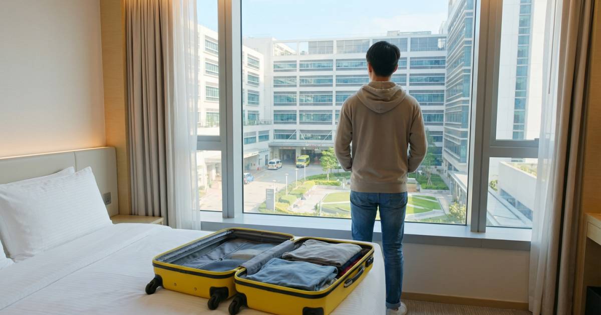 內地遊客嫌酒店房價過千元｜竟轉住醫院住宿中心 網民熱議：又離譜又想住！