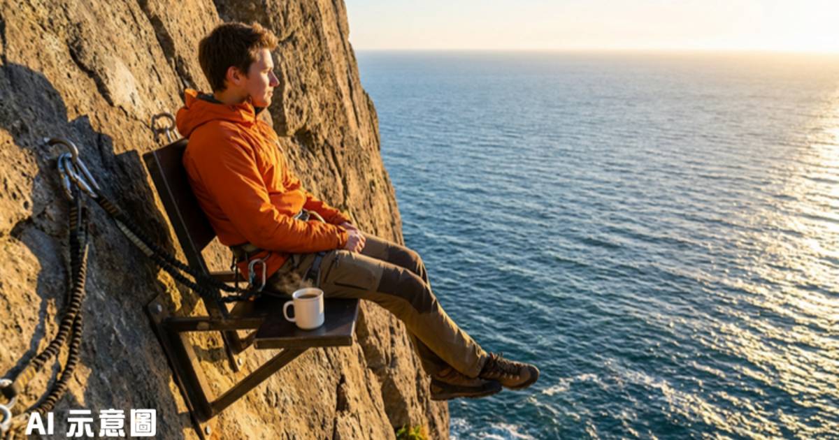 福建懸崖咖啡店爆紅｜60米高空喝咖啡收費450港元 體驗過程震撼