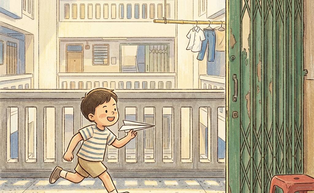 公屋人情味｜回憶井型公屋跑走廊鐵閘大開傾偈！懷緬左鄰右里有糖食的溫馨歲月