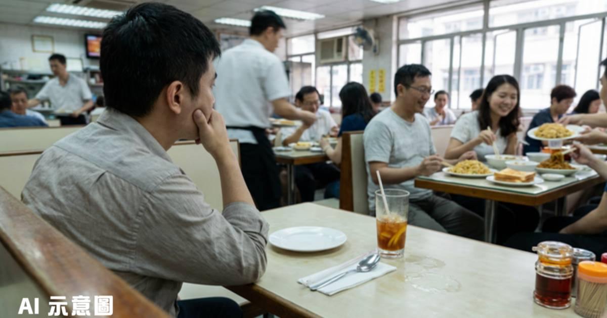荃灣茶餐廳菜遠肉片飯等1個鐘｜熟客10分鐘有得食 網民嘲：太有耐性
