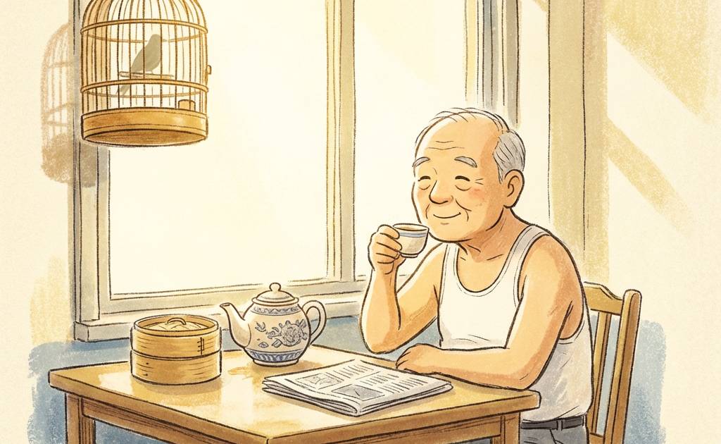 茶樓掛雀籠｜重溫阿伯帶雀飲茶的歲月！水滾茶靚與痰盂正在消失的老香港茶居文化