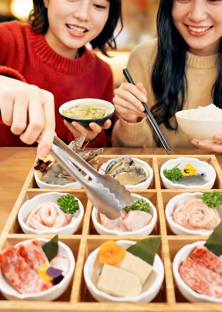 【御馬賞！免費嚐迎春九撰燒肉盛合！】
九重開運福運円満！馬上到牛角Bu…