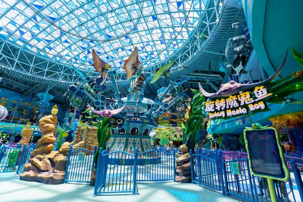 復活節旅遊攻略!橫琴長隆豪華假期 旋轉魔鬼魚(圖片來源:橫琴長隆)