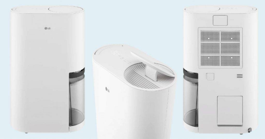 抽濕機推介2026| 樂金 LG DD14GMWE0 PuriCare 雙迴轉變頻抽濕機(圖片來源:友和YOHO)