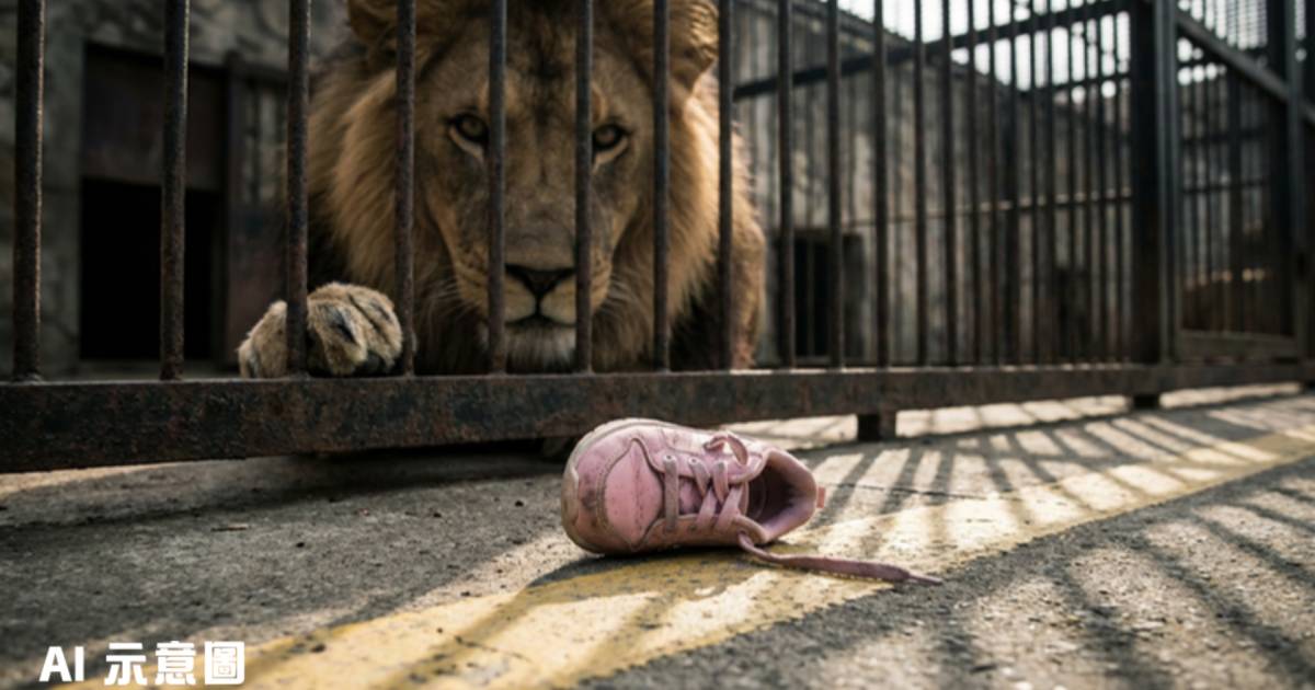 10歲女童投餵獅子遭拖曳｜飼養員違規操作 動物園停業整頓