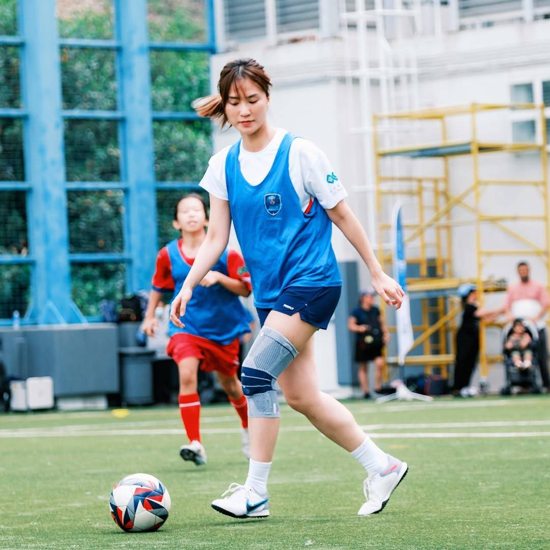 足球女將2 cathy植詠珊 (圖片來源:IG@cathychek)