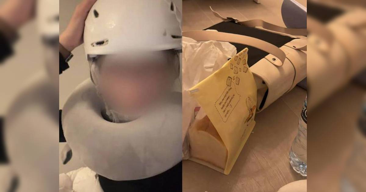 杜拜受襲｜內地女戴頭盔打地鋪 驚呼：炮彈打到家門口來