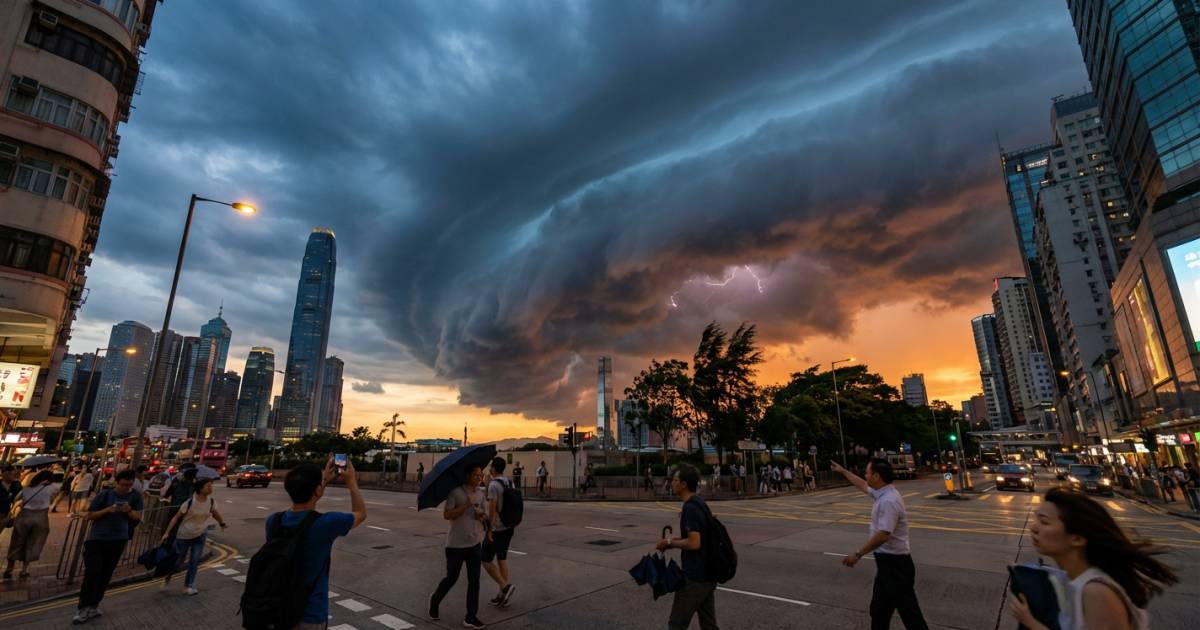 天文台預告颮線殺到｜元宵節恐狂風雷暴！回顧「石湖風」曾釀1死2傷！