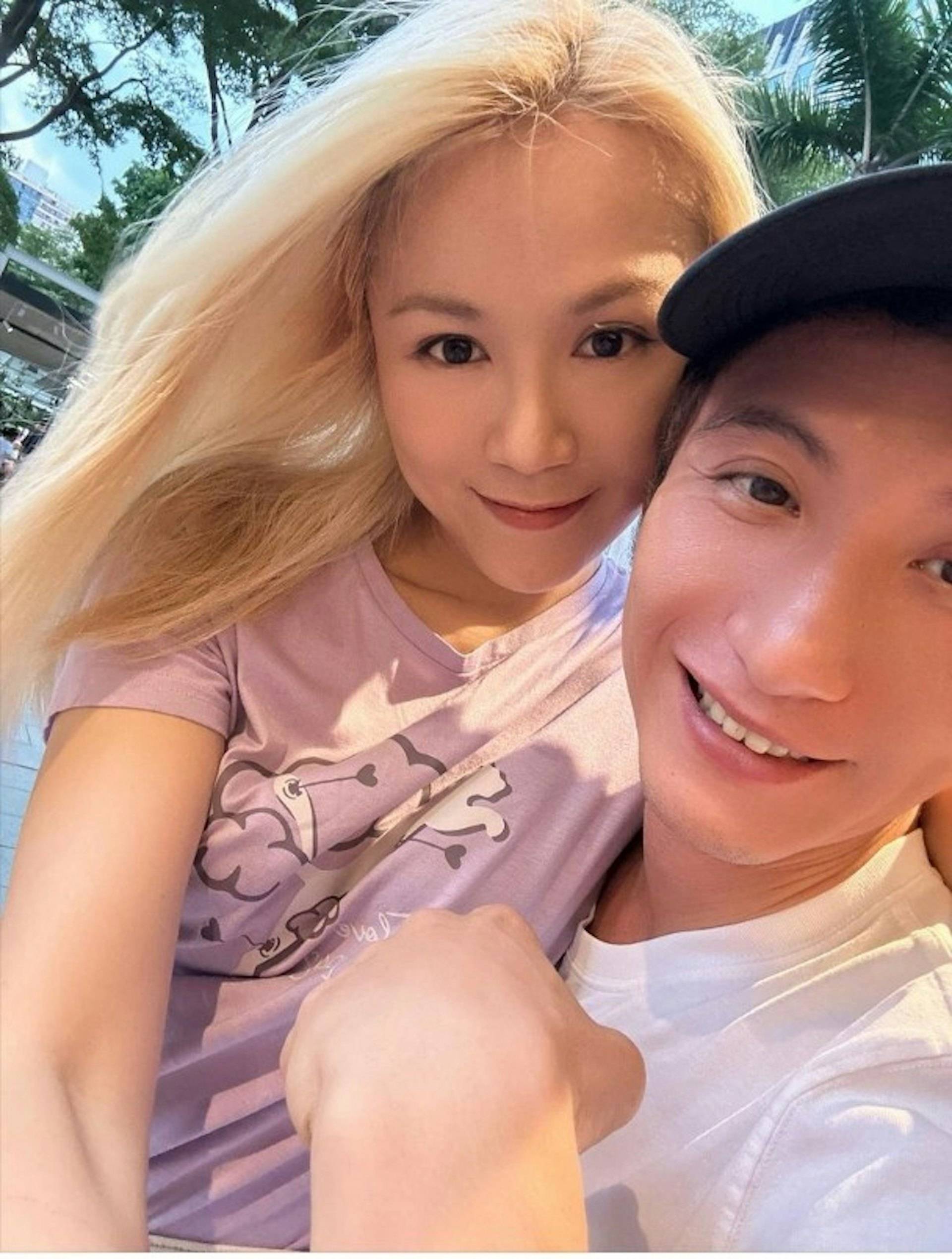 周永恆 陳薇 (圖片來源:IG@london1226321)