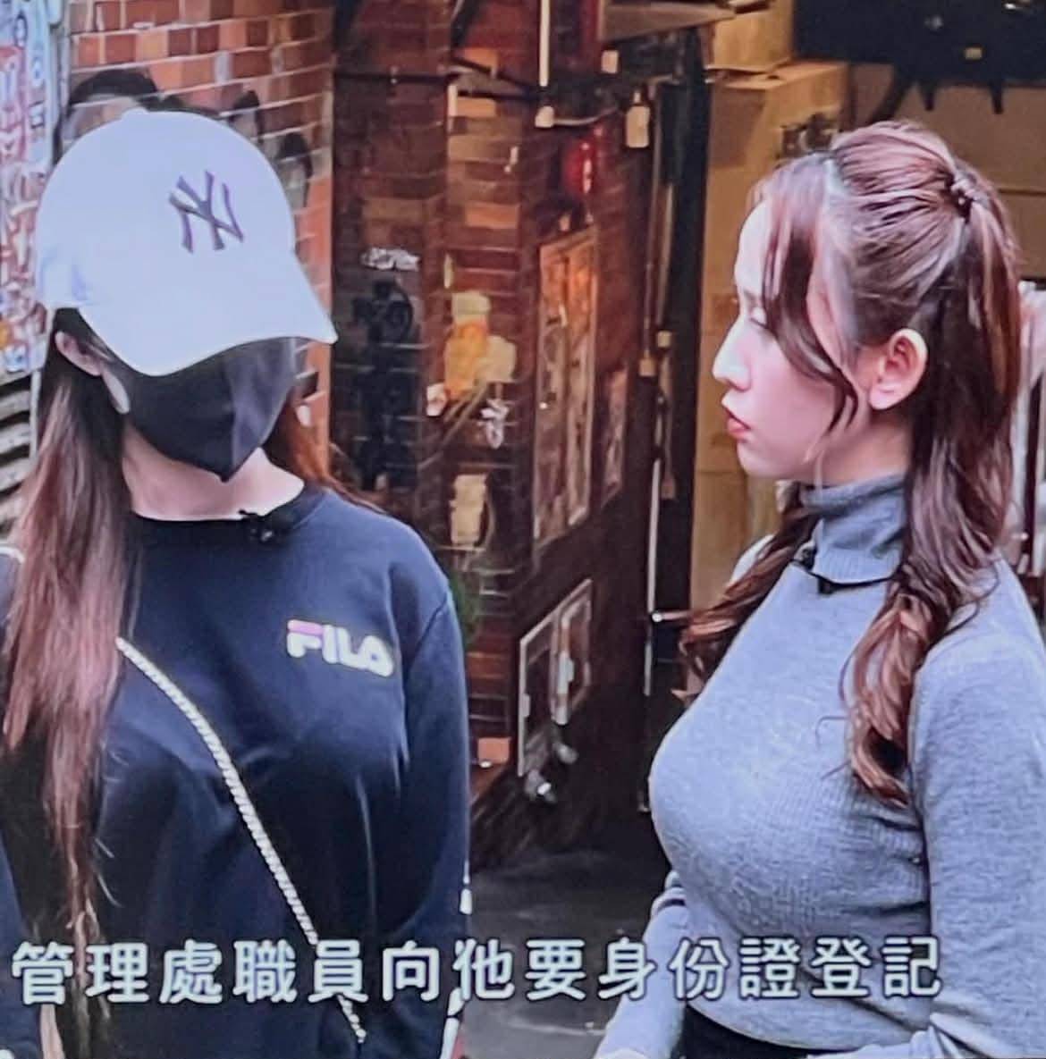 梁菁琳 東張西望 整個過程中Angel感到極度恐懼,不敢開門進入公司,只能用手機拍攝並質問對方意圖。(圖片來源:TVB)