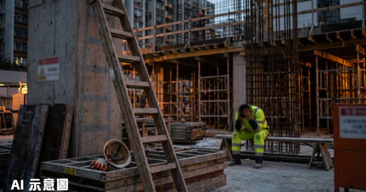 63歲釘板工梯間突暈倒｜從事30年經驗豐富 妻子泣不成聲