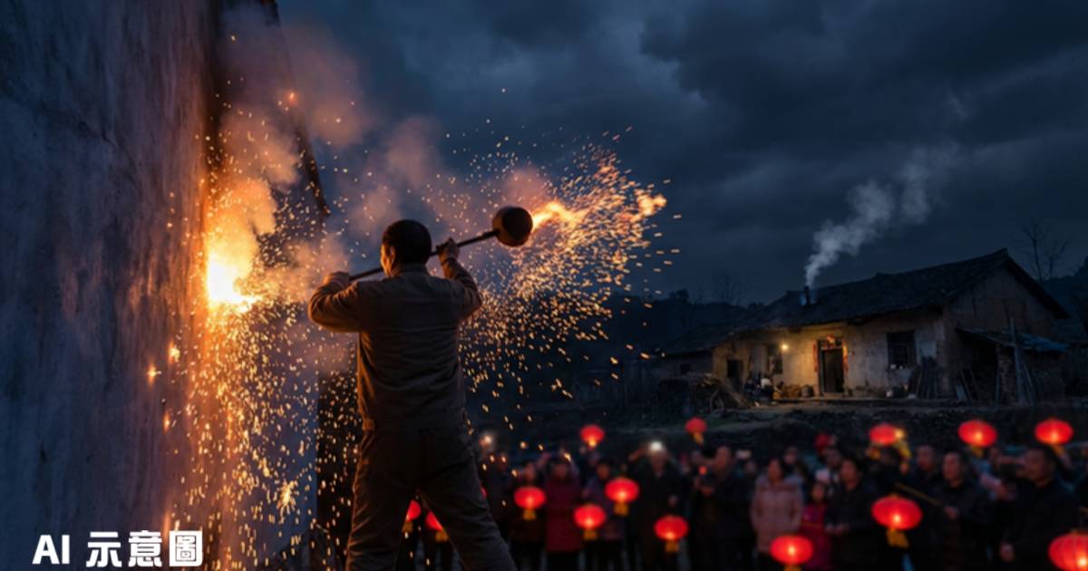 41歲打鐵花網紅除夕表演後因一件事離世｜單親爸爸剛好轉卻釀悲劇