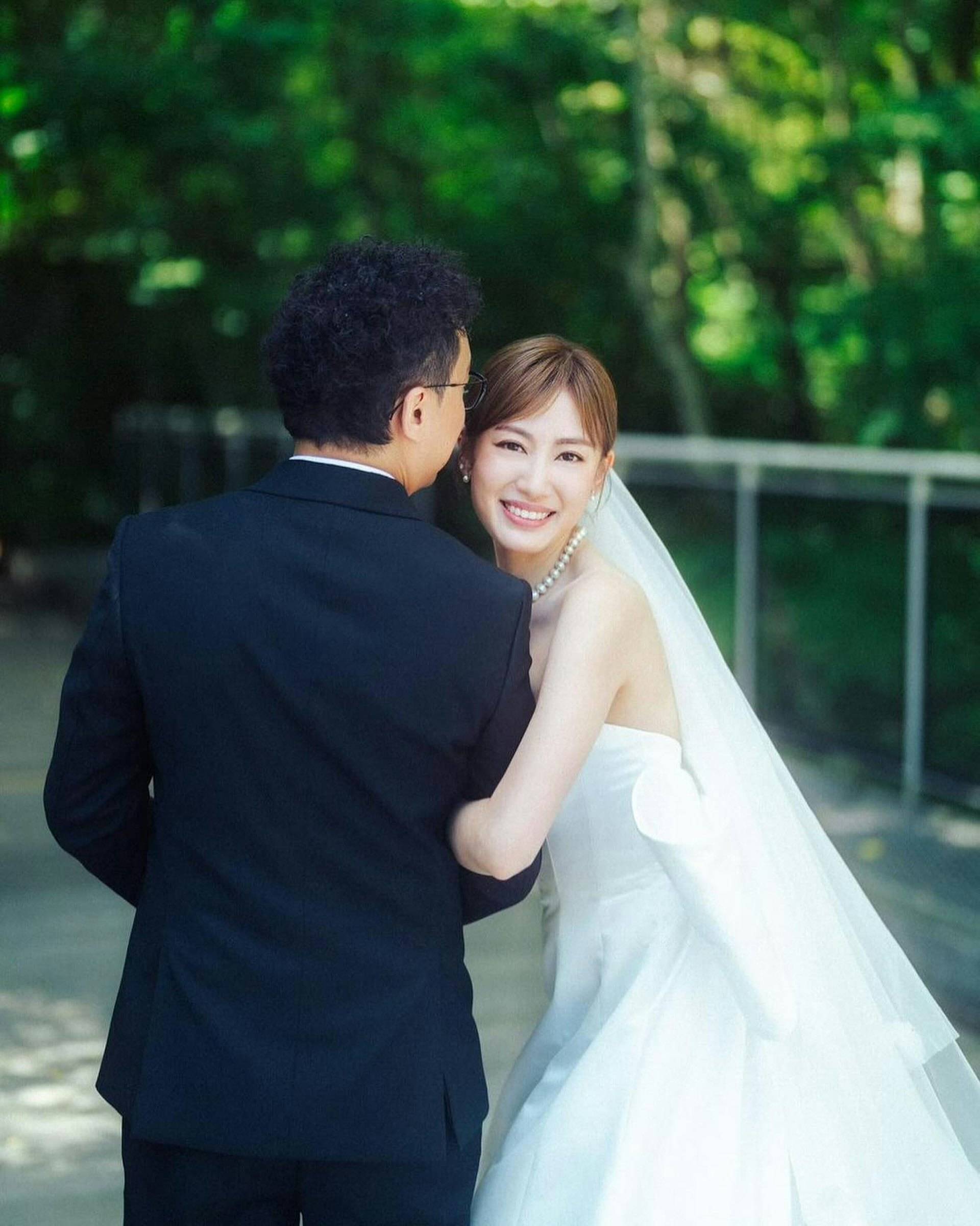 鍾培生 莊雅婷 蔣家旻已經成為人妻!(圖片來源:IG@chiangel1110)