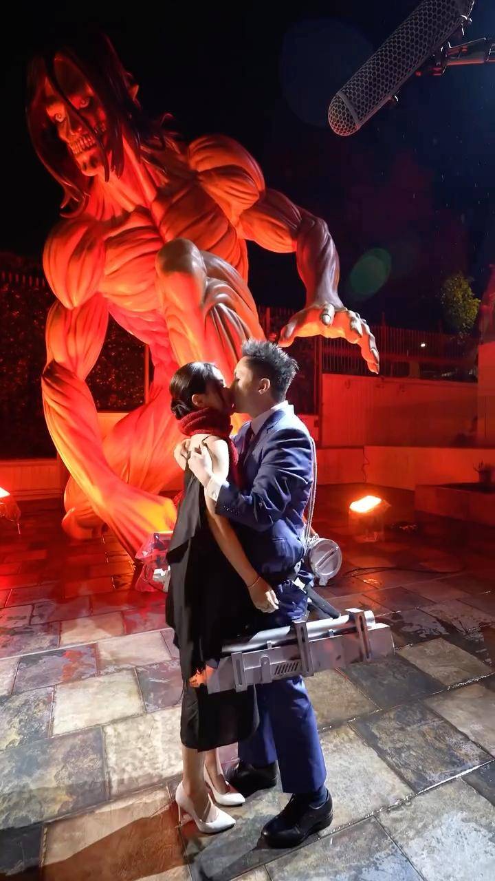 鍾培生 莊雅婷 求婚成功錫錫!(圖片來源:鍾培生Facebook)