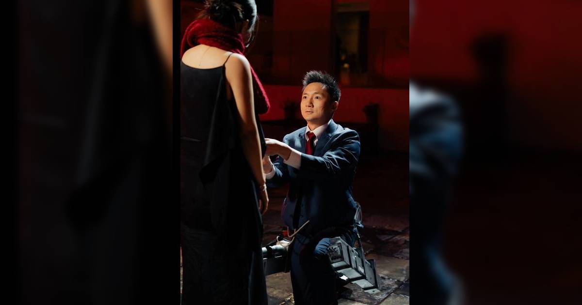 鍾培生莊雅婷被踢爆早有淵源 男方14字答「女仔冇講Yes」莊議員首回應大陣仗求婚