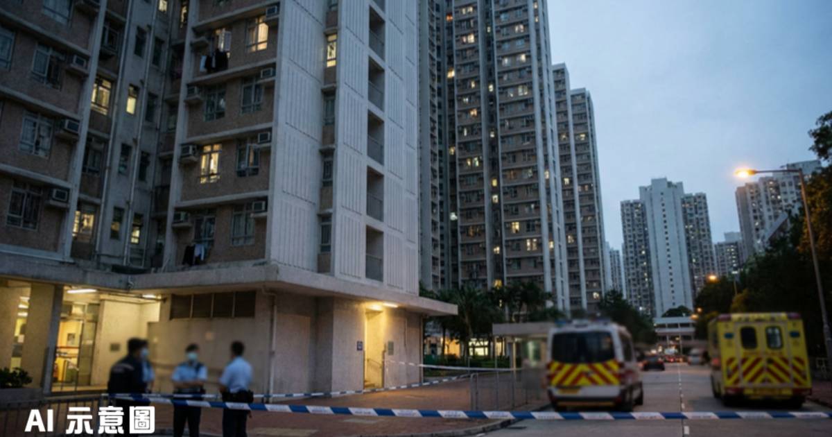 大埔45歲男子墮樓不治｜現場沒檢獲遺書 死因待查
